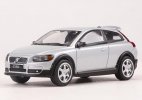 1:64 Scale Yellow /Red /Silver /Green Diecast Volvo C30 Model