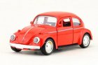 1:32 Scale Kids Pink / Blue / Red Diecast VW Beetle Toy