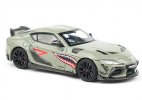 Green 1:64 Scale Diecast Toyota Supra A90 Model