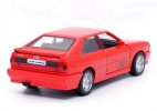 Kids 1:36 Scale Red / Blue Diecast 1980 Audi Quattro Car Toy