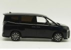 Black 1:30 Scale Diecast 2022 Toyota Voxy Model