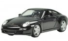 Welly 1:24 Black / Silver Diecast Porsche 911 Carrera S Coupe