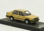 1:64 Scale Black / Silver / Yellow Diecast VW Jetta GT Model