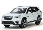 Black / White / Blue 1:30 Kids Diecast 2019 Subaru Forester Toy