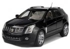 Black / White 1:18 Scale Diecast 2013 Cadillac SRX SUV Model