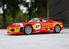 Bburago 1:43 Scale Red Diecast 2008 Ferrari F430 GT2 Model