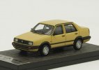 1:64 Scale Black / Silver / Yellow Diecast VW Jetta GT Model