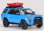 Blue 1:64 Scale Diecast Toyota 4Runner TRD Pro Model