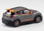 1:64 Scale Gray-Orange Diecast Nissn Juke R 2.0 SUV Model