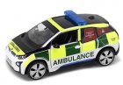 1:64 Scale Tiny Diecast BMW I3 Scottish Ambulance Car Model