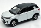1:30 Scale Silver Diecast Diecast 2021 Toyota Raize SUV Model
