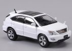 Black / White / Red 1:64 Scale Diecast Toyota Harrier SUV Model