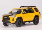 Black / White / Yellow 1:64 Diecast Toyota 4Runner TRD Pro Model