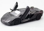 Matte Black / Golden 1:36 Scale Diecast Lamborghini Sian Toy