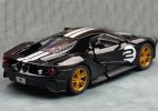 Kids 1:38 Black / White / Red Diecast 2017 Ford GT Heritage Toy