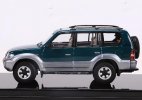 Green 1:64 Scale Diecast Toyota Land Cruiser Prado 90 Model