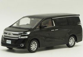 Black 1:30 Scale Diecast Toyota Vellfire MPV Model