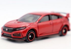 Red 1:64 Scale Asia Original Diecast Honda Civic Type R FK8 Toy