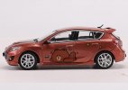 1:64 Scale Brown Painting Diecast Mazda 3 MPS Model