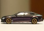 Purple 1:64 Scale Diecast Audi RS7 Sportback Quattro Model