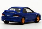 Blue NO.30 Diecast Subaru Impreza WRX Type STi Version Toy