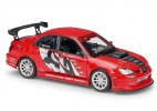 1:24 Welly Red Diecast APR Subaru Impreza Performance Model