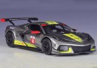 Silver 1:24 Bburago Diecast 2020 Chevrolet Corvette C8.R Model