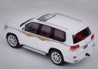 1:64 Scale Black Diecast 2016 Toyota Land Cruiser LC200 Toy