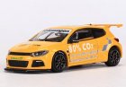 Yellow 1:64 Scale Diecast VW Scirocco R Racing Car Model