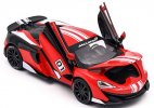 Red 1:32 Scale Stripes Kids Diecast McLaren 600LT Car Toy