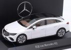 1:43 Black / White Diecast 2023 Mercedes-Benz EQE V295 Model