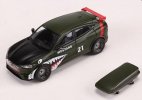 Dark Green 1:64 Scale Diecast Ford Mustang Mach-E GT Model