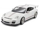 1:18 White Bburago Diecast Porsche 911 GT3 RS 4.0 Model