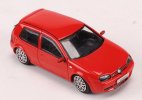 1:64 Scale Red / Silver Diecast VW Golf GTI Mk4 Model