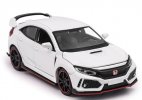 1:32 Gray / Black / White / Red Diecast Honda Civic Type R Toy