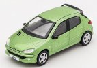 1:64 Scale Diecast Peugeot 206 Hatchback Model