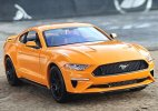 1:24 Yellow / Blue Motormax Diecast 2018 Ford Mustang GT Model