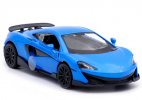 Blue / Orange / Black 1:36 Scale Kids Diecast McLaren 600LT Toy