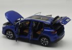 1:24 Scale Blue Diecast 2020 Trumpchi GS4 SUV Model