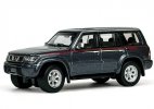 1:64 Scale Silver Diecast 1998 Nissan Patrol Y61 SUV Model