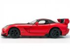 1:24 Scale Red Bburago Diecast Dodge Viper ACR Model