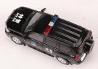 1:64 Scale Black Police Diecast Toyota Land Cruiser Prado Model