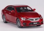 Red 1:64 Scale Diecast Toyota Reiz Model