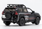 1:64 Scale Black Diecast Toyota Land Cruiser Prado 150 Model