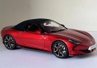 Red 1:18 Scale Diecast 2024 MG Cyberster Roadster Model