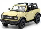 Kids Dark Green / Creamy White 1:36 Diecast Ford Bronco Toy