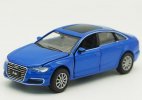 Blue 1:64 Scale Era Car Diecast Audi A6 Model