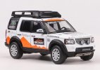 Black / White / Orange 1:64 Diecast Land Rover Discovery 4 Model