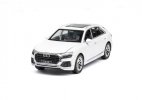 Black / White / Red 1:24 Scale Diecast 2019 Audi Q8 SUV Model