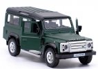 Orange / White / Black Kids Diecast Land Rover Defender Toy